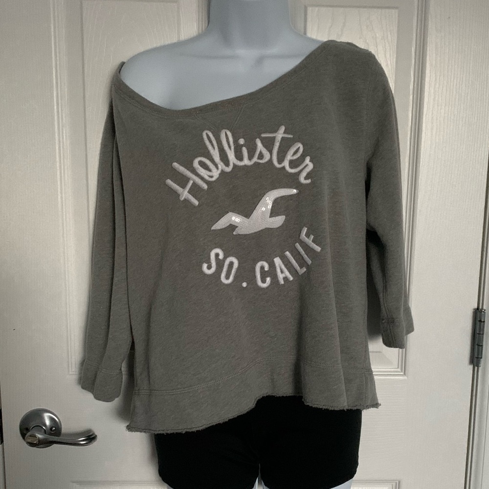 Hollister Gray Women's Sweater